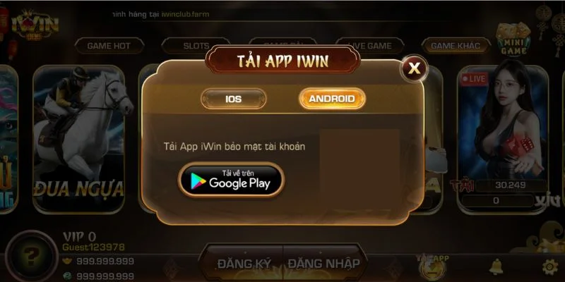 Tải app IWIN là quy trình giúp bạn có thể truy cập vào sân chơi thuận tiện